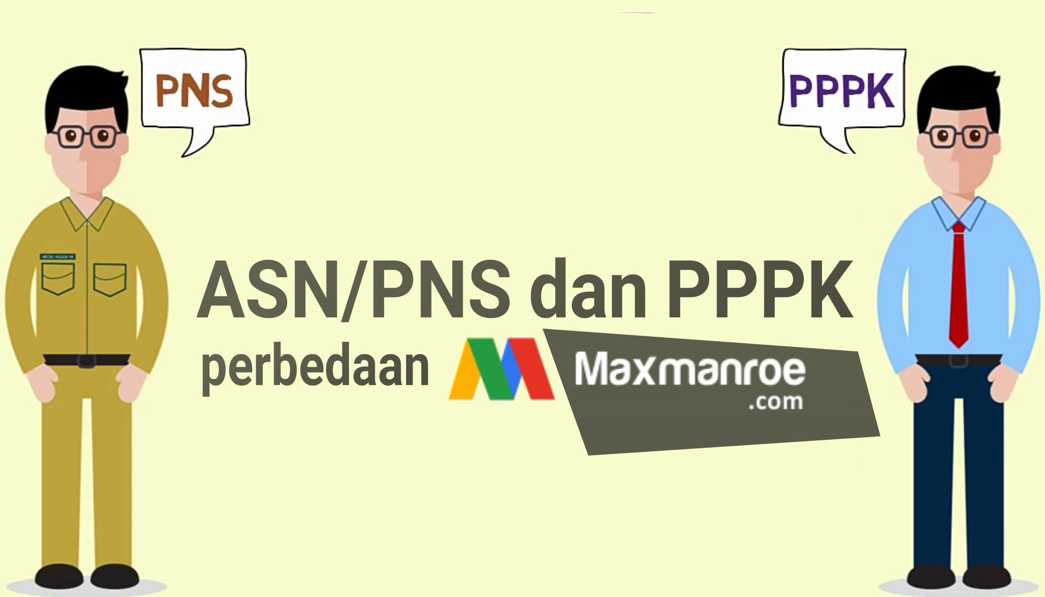 perbedaan ASN/PNS dan PPPK