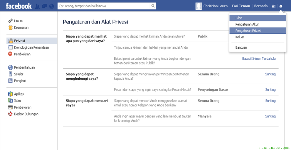 Cara mendaftar facebook