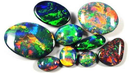 Mengenal Batu  Akik Kalimaya Black Opal  Kilau Indah Dari  