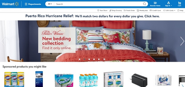 Situs E-commerce Walmart.com