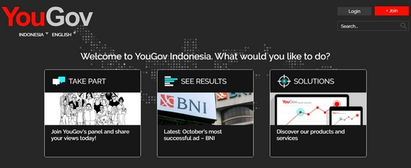 Situs Survey Online YouGov Indonesia