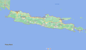 batas daratan Pulau Jawa